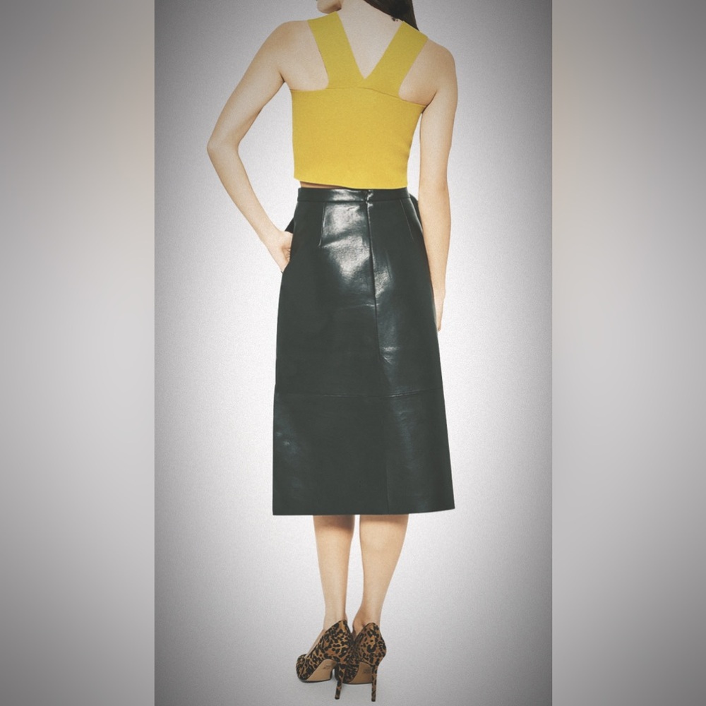 Canda Leather Skirt
